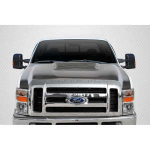 2008-2010 Ford Super Duty F250 F350 F450 Carbon Creations Raptor Look Hood - 1 Piece - image 1 2008-2010 Ford Super Duty F250 F350 F450 Carbon Creations Raptor Look Hood - 1 Piece - image 1