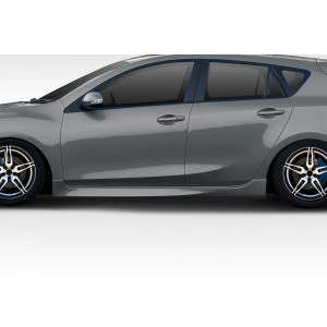 2010-2013 Mazda 3 Duraflex OEM Look Side Skirts - 2 Piece - image 1 2010-2013 Mazda 3 Duraflex OEM Look Side Skirts - 2 Piece - image 1