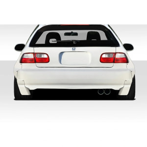 1992-1995 Honda Civic HB TKO RBS Wide Body Rear Bumper Add-Ons - 2 Piece - image 1