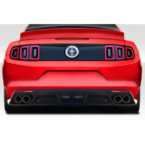 2013-2014 Ford Mustang Duraflex GT350 Look Rear Bumper - 1 Piece - image 1 2013-2014 Ford Mustang Duraflex GT350 Look Rear Bumper - 1 Piece - image 1