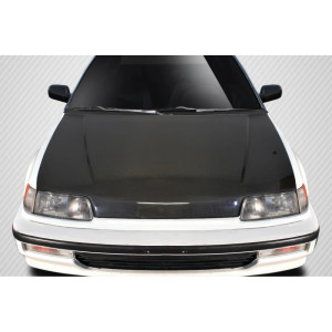 1988-1991 Honda Civic HB CR-X SiR Look Style Hood - 1 Piece - image 1
