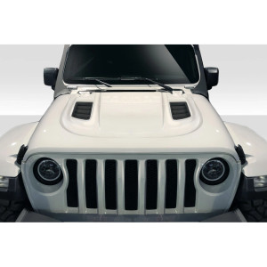 2018-2025 Jeep Wrangler JL Gladiator JT Duraflex MPR Hood - 1 Piece - image 1