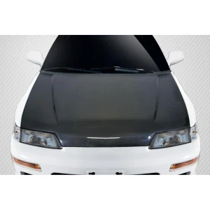 1988-1991 Honda Civic JDM OEM Look Carbon Fiber Hood - image 1