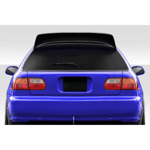 1992-1995 Honda Civic HB Blackyard Special Wing Trunk Lid Spoiler - 1 Piece (S) - image 1