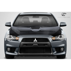 2008-2017 Mitsubishi Lancer / Lancer Evolution 10 Lancer DriTech Race Hood - 1 Piece - image 1