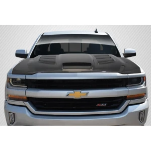 2016-2018 Chevrolet Silverado Viper Carbon Fiber Hood - image 1
