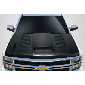 2014-2015 Chevrolet Silverado Viper Look Hood - 1 Piece - image 1