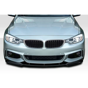 2014-2020 BMW 4 Series M-Sport F32 Carbon AF-1 Front Add On Lip Under Spoiler ( CFP ) - 1 Piece - image 1