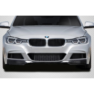 2012-2018 BMW 3 Series F30 M Sport Carbon AF-1 Front Add On Lip Under Spoiler ( CFP ) - 1 Piece (S) - image 1