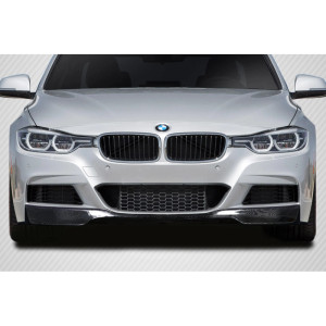 2012-2018 BMW 3 Series F30 M Sport Carbon AF-1 Front Add On Lip Under Spoiler ( CFP ) - 1 Piece (S) - image 1