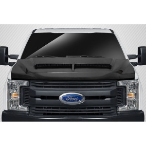 2017-2022 Ford Super Duty F250 F350 F450 Carbon Creations GT500 Hood - 1 Piece - image 1 2017-2022 Ford Super Duty F250 F350 F450 Carbon Creations GT500 Hood - 1 Piece - image 1