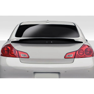 2007-2013 Infiniti G Sedan G25 G35 G37 Duraflex R-Tech Rear Wing Trunk Lid Spoiler - 1 Piece - image 1 2007-2013 Infiniti G Sedan G25 G35 G37 Duraflex R-Tech Rear Wing Trunk Lid Spoiler - 1 Piece - image 1