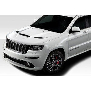 2011-2022 Jeep Grand Cherokee Hellcat Look Hood - 1 Piece - image 1