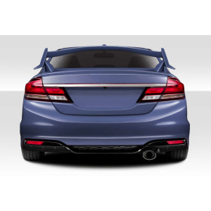 2006-2015 Honda Civic 4DR Duraflex Type R Look Rear Wing Spoiler - 1 Piece - image 1 2006-2015 Honda Civic 4DR Duraflex Type R Look Rear Wing Spoiler - 1 Piece - image 1