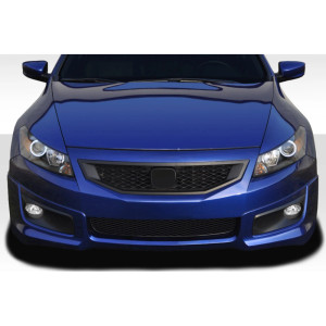 2008-2010 Honda Accord 2DR HFP V2 Look Front Lip Under Spoiler Air Dam - 1 Piece - image 1