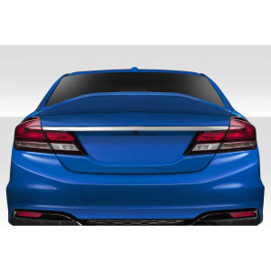 2012-2015 Honda Civic 4DR Duraflex KMZ Rear Wing Spoiler - 1 Piece - image 1