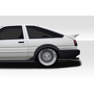 1984-1987 Toyota Corolla HB Duraflex O-Style 35mm Wide Body Rear Fenders - 2 Piece (S) - image 1 1984-1987 Toyota Corolla HB Duraflex O-Style 35mm Wide Body Rear Fenders - 2 Piece (S) - image 1