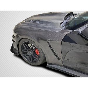 2015-2017 Ford Mustang Carbon Creations GT350 Look Fenders - 2 Piece - image 1 2015-2017 Ford Mustang Carbon Creations GT350 Look Fenders - 2 Piece - image 1