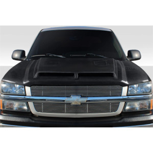 2002-2006 Chevrolet Avalanche (w/o cladding) 2003-2005 Silverado GT500 Hood - 1 Piece - image 1