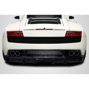 2009-2013 Lamborghini Gallardo LP570 Look Carbon Fiber Rear Lip - image 1