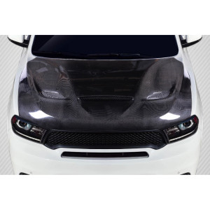 2011-2023 Dodge Durango Carbon Creations SRT Hellcat Look Hood - 1 Piece - image 1 2011-2023 Dodge Durango Carbon Creations SRT Hellcat Look Hood - 1 Piece - image 1