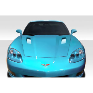 2005-2013 Chevrolet Corvette C6 Duraflex RKSV Hood - 1 Piece - image 1 2005-2013 Chevrolet Corvette C6 Duraflex RKSV Hood - 1 Piece - image 1