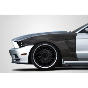 2010-2014 Ford Mustang Carbon Creations GT350 V2 Look Front Fenders - 2 Piece - image 1 2010-2014 Ford Mustang Carbon Creations GT350 V2 Look Front Fenders - 2 Piece - image 1