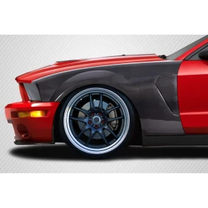 2005-2009 Ford Mustang GT350 V2 Look Front Fenders - 2 Piece - image 1