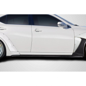 2006-2010 Lexus IS Series IS250 IS350 MSR Side Skirts Rocker Panels - 2 Piece (S) - image 1