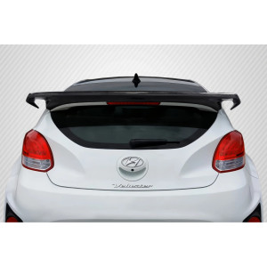 2012-2017 Hyundai Veloster Turbo Carbon Creations Sequential Rear Wing Spoiler - 1 Piece - image 1