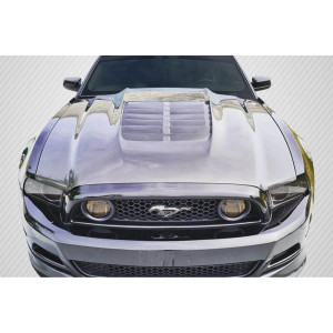 2013-2014 Ford Mustang / 2010-2014 Mustang GT500 GT500 V2 Hood - 1 Piece - image 1