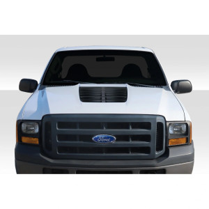 1999-2007 Ford Super Duty F250 F350 F450 F550 / 2000-2005 Ford Excursion GT500 V2 Hood - 1 Piece - image 1