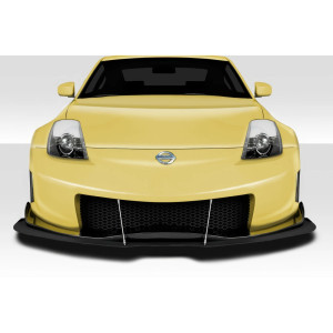 2003-2008 Nissan 350Z Z33 Duraflex NV3 Front Lip Splitter - 3 Piece (S) - image 1 2003-2008 Nissan 350Z Z33 Duraflex NV3 Front Lip Splitter - 3 Piece (S) - image 1