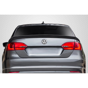 2011-2014 Volkswagen Jetta Carbon Creations R Look Rear Wing Trunk Lid Spoiler - 3 Piece (s) - image 1 2011-2014 Volkswagen Jetta Carbon Creations R Look Rear Wing Trunk Lid Spoiler - 3 Piece (s) - image 1