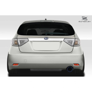 2008-2011 Subaru Impreza 5DR 2008-2014 WRX STI 5DR R Spec Mid Wing - 1 Piece - image 1