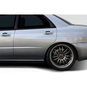 2002-2007 Subaru Impreza WRX STI 4DR STI Look Rear Fender Flares - 4 Piece - image 1