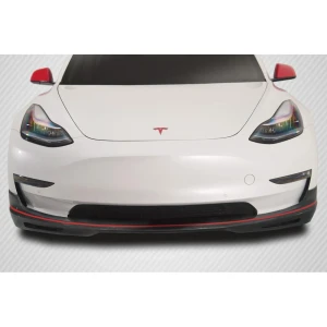 2017-2023 Tesla Model 3 GT Concept Carbon Fiber Front Lip - image 1