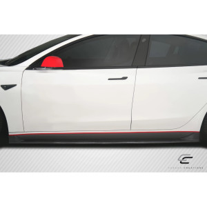 2017-2023 Tesla Model 3 GT Concept Side Skirt Rocker Panels - 2 Piece (S) - image 1
