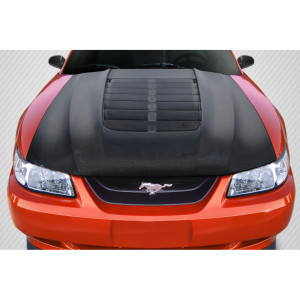 1999-2004 Ford Mustang GT500 V2 Hood - 1 Piece - image 1