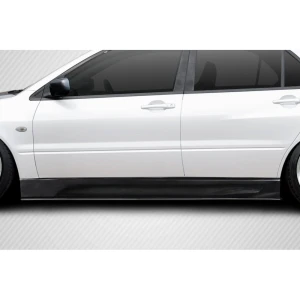 2003-2006 Mitsubishi Lancer VRS Carbon Fiber Side Skirts - image 1