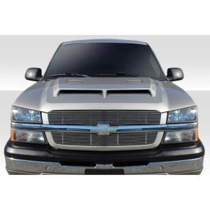 2002-2006 Chevrolet Avalanche (w/o cladding) 2003-2005 Silverado Duraflex GT500 Hood - 1 Piece - image 1 2002-2006 Chevrolet Avalanche (w/o cladding) 2003-2005 Silverado Duraflex GT500 Hood - 1 Piece - image 1