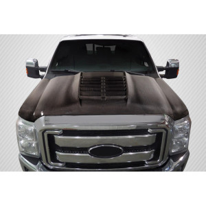 2011-2016 Ford Super Duty F250 F350 F450 GT500 V2 Hood - 1 Piece - image 1