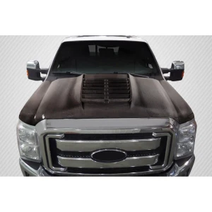 2011-2016 Ford Super Duty GT500 V2 Carbon Fiber Hood - image 1