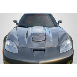 2005-2013 Chevrolet Corvette C6 Carbon Creations ZR1 V2 Hood - 1 Piece - image 1 2005-2013 Chevrolet Corvette C6 Carbon Creations ZR1 V2 Hood - 1 Piece - image 1