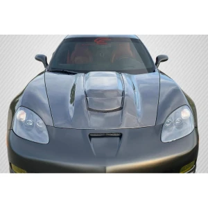 2005-2013 Chevrolet Corvette ZR1 V2 Carbon Fiber Hood - image 1