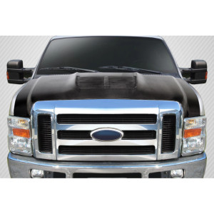 2008-2010 Ford Super Duty F250 F350 F450 GT500 V2 Hood - 1 Piece - image 1