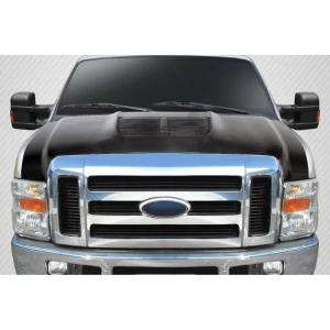 2008-2010 Ford Super Duty F250 F350 F450 GT500 V2 Hood - 1 Piece - image 1