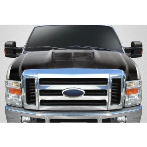 2008-2010 Ford Super Duty GT500 V2 Carbon Fiber Hood - image 1