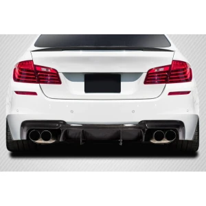 2011-2016 BMW M5 AF-1 Carbon Fiber Rear Lip - image 1