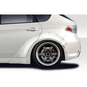 2008-2011 Subaru Impreza 2008-2010 Impreza WRX 4DR 5DR MSR Rear Fender Flares - 6 Piece - image 1